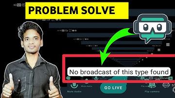 Steamlabs broadcast problem solution| streamlabs no broadcast of this type found fix