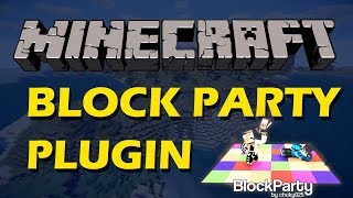 Fast paced & fun minigame in Minecraft with Block Party Plugin