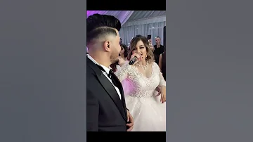 عروسة خلطتها مع عريسها بالغناء 