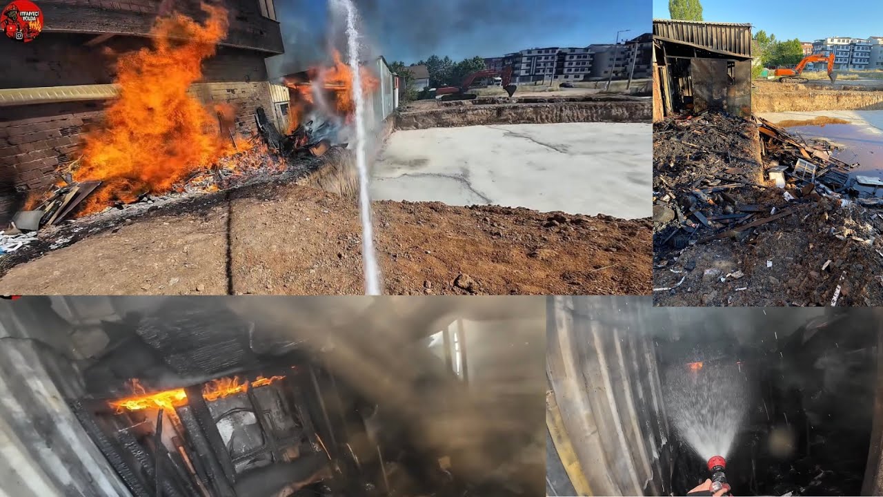 Binanın Etrafı Alev Alevdi! 🔥Dakikalar ile Yarıştık. ⏳