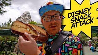 Disneyland's Cheesy Garlic Pretzel Bread Review | Disney Snack Attack