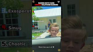 Raising Boys Takes Strong Willpower Ranking#Ranking #Top10 #Top5 #Compilation #Moments