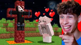 Trollee a Mi Amigo con una Chica Loca en Minecraft