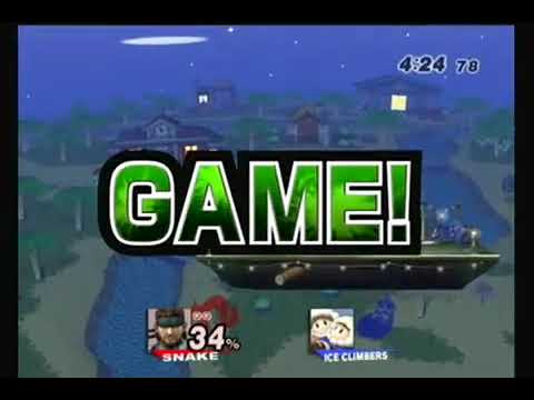 SIEGE 2010 SSBB – Elev8 (Ice Climbers) vs. Ally (Snake) Smash Brawl WR3