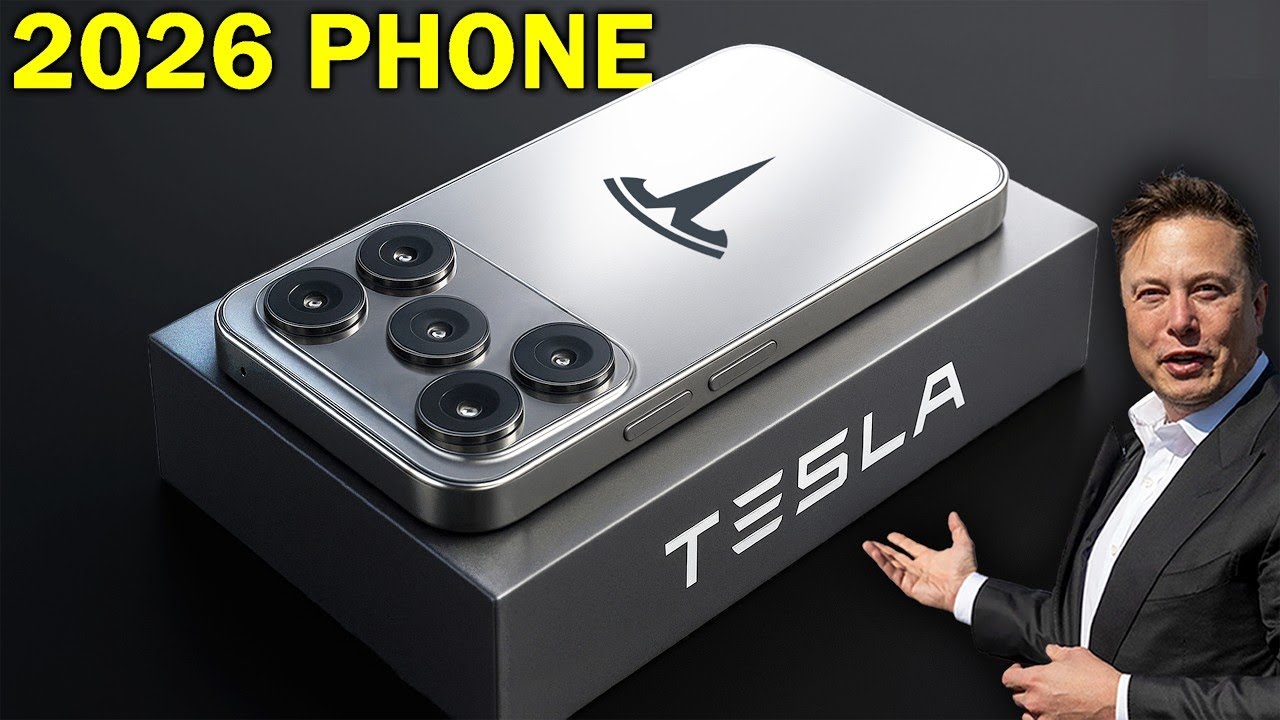 Elon Musk lansira Tesla Pi za 990 $ – telefon koji preokreće tržište s ludom značajkom! - YouTube