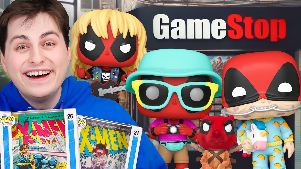 Deadpool & X-Men Funko Pop Hunting! - YouTube