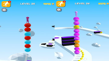 Stack Rider - All Levels Gameplay Walkthrough Android ,iOS (level 21-30) #Stackrider #Gameplay