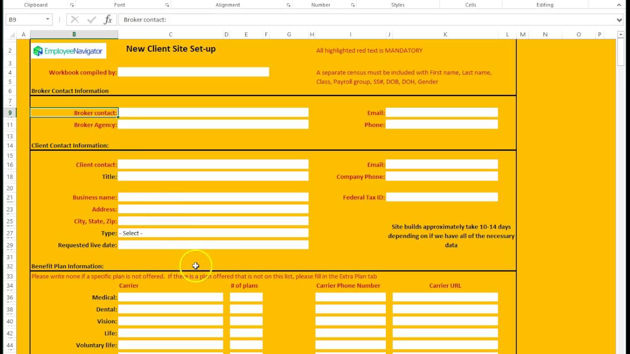 Using the Employee Navigator Workbook - YouTube