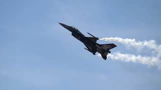 Solo Türk F-16 slow pass NATO Days 2026