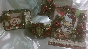 Criss-Cross Easel Card Swap (+ extras!) for Yolanda :D