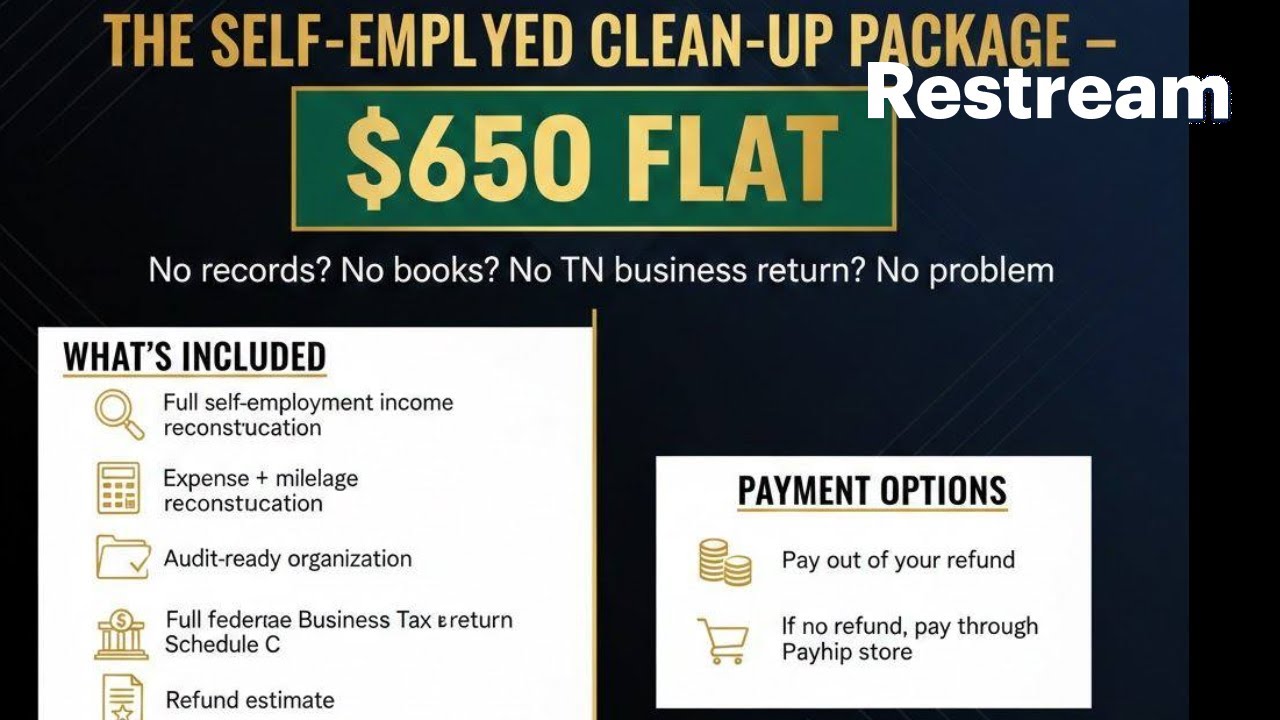 3D Tax Services Virtual Walk‑In Office (LIVE