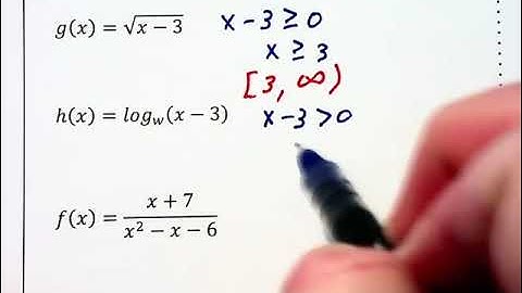 Review 3 - Domain and Range