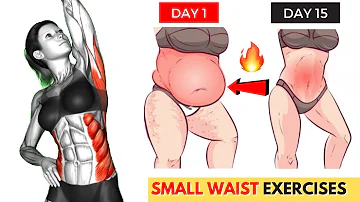 10 Min Standing Workout➜ LOSE 2 INCHES OFF WAIST in 1 Week | Small Waist Exercises For ABS & Waist