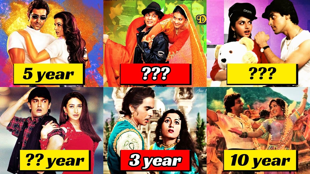 10 Longest Running Bollywood Movies in Theater | SRK, Salman Khan, Hrithik Roshan