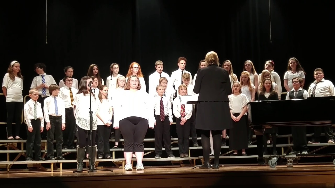 6th grade spring chorus concert - YouTube