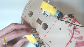 Barnabas Rover: S2E1A - How to assemble Arduino 2WD chassis with metal wheel supports