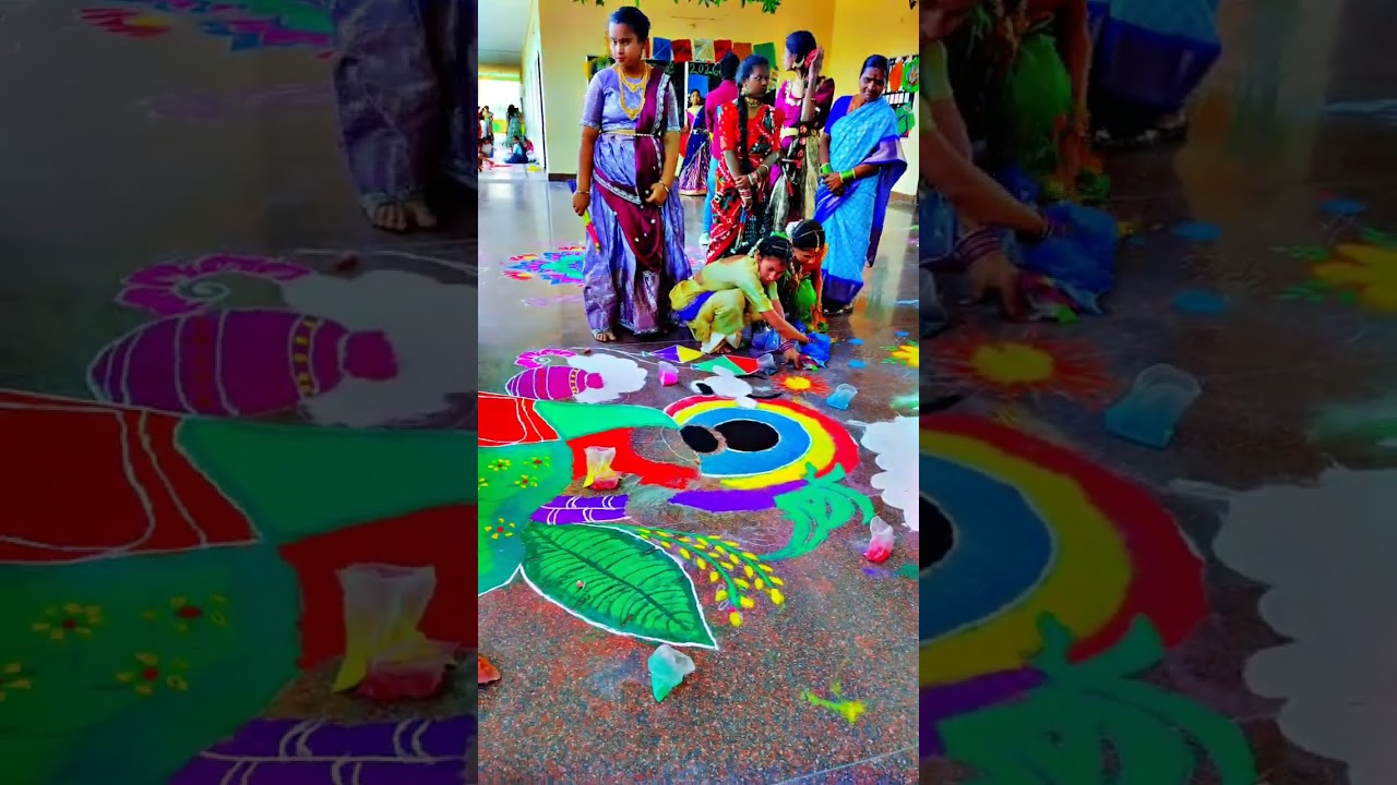 “Sankranthi celebrations filled with joy, colors, and traditions at iris school 🌾✨”
