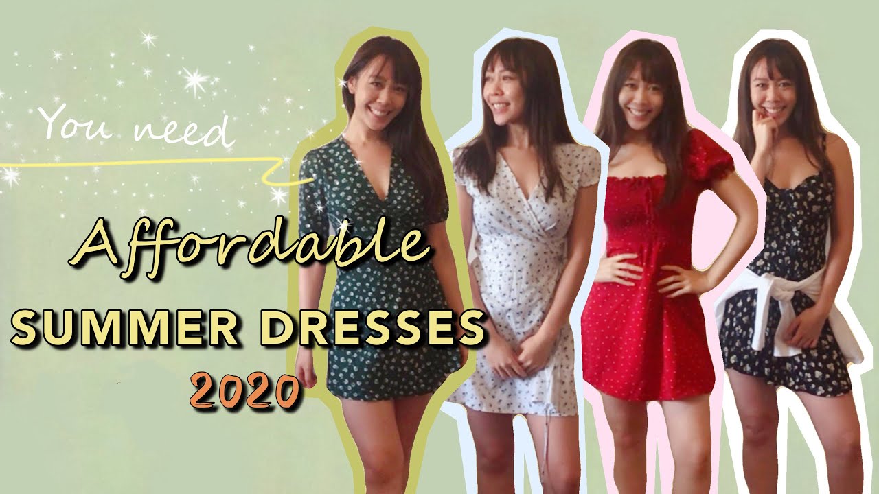 2020 Summer Dresses LOOKBOOK | Casual Outfits 🌻👗