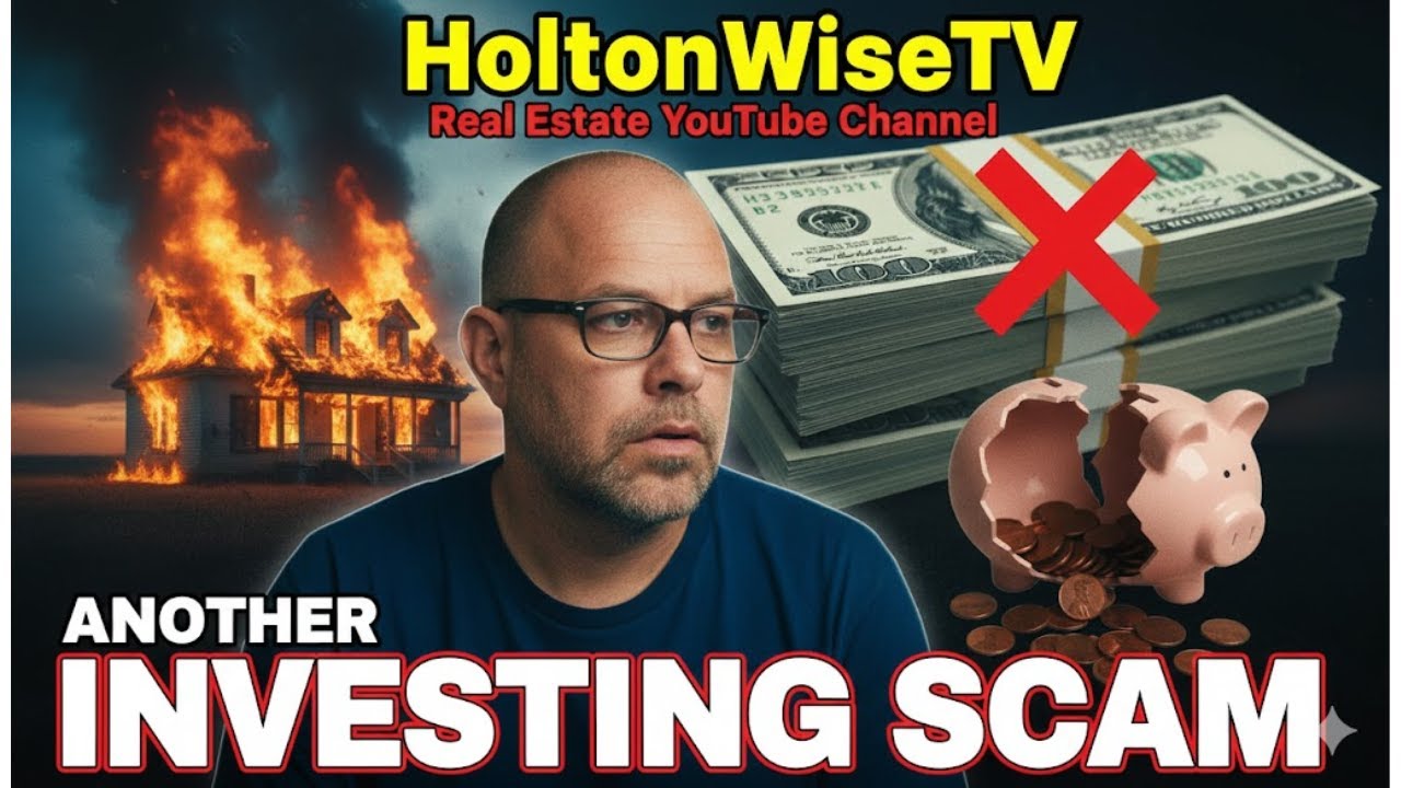 HoltonWiseTV:  Real Estate YouTube Channel Is Another Scam