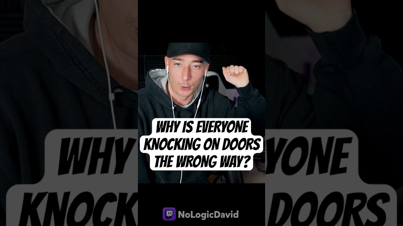 David Explains How To “Properly” Knock On Doors
