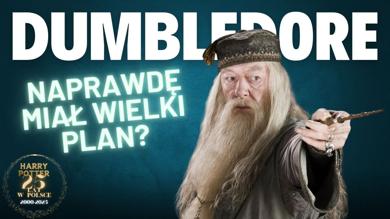 WIELKI PLAN DUMBLEDORE'A NIE ISTNIAŁ! Omawiam i analizuję (#2) Harry Potter | Strefa Czytacza