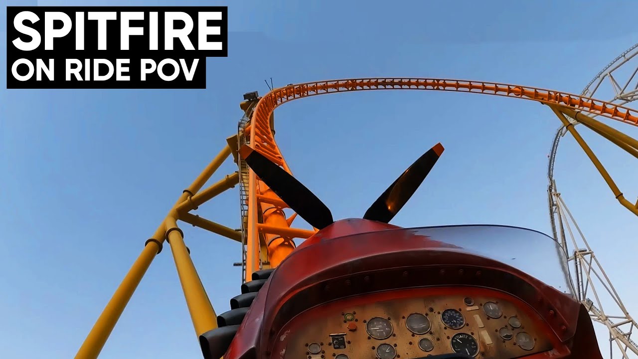 Spitfire - On Ride POV - Six Flags Qiddiya City