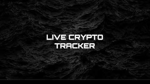 Real Time Crypto Currency Tracker - Chrome Extension