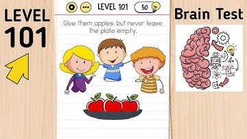 Brain Test Level 101 Give Them Apples, But Never Leave The Plate Empty.