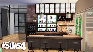 The Sims 4 - Lets Build A Large House | Bar & Kitchen! (Part 10) Realtime