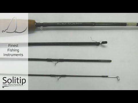 1915 - Repair of a broken Rodtip with a solid graphite tip. Part 1 DIY  Tutorial 