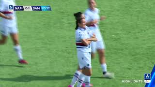 Napoli F.-Sampdoria 0-2 | De Rita e Giordano decidono il match | #SerieAfemminile eBay 2023/24