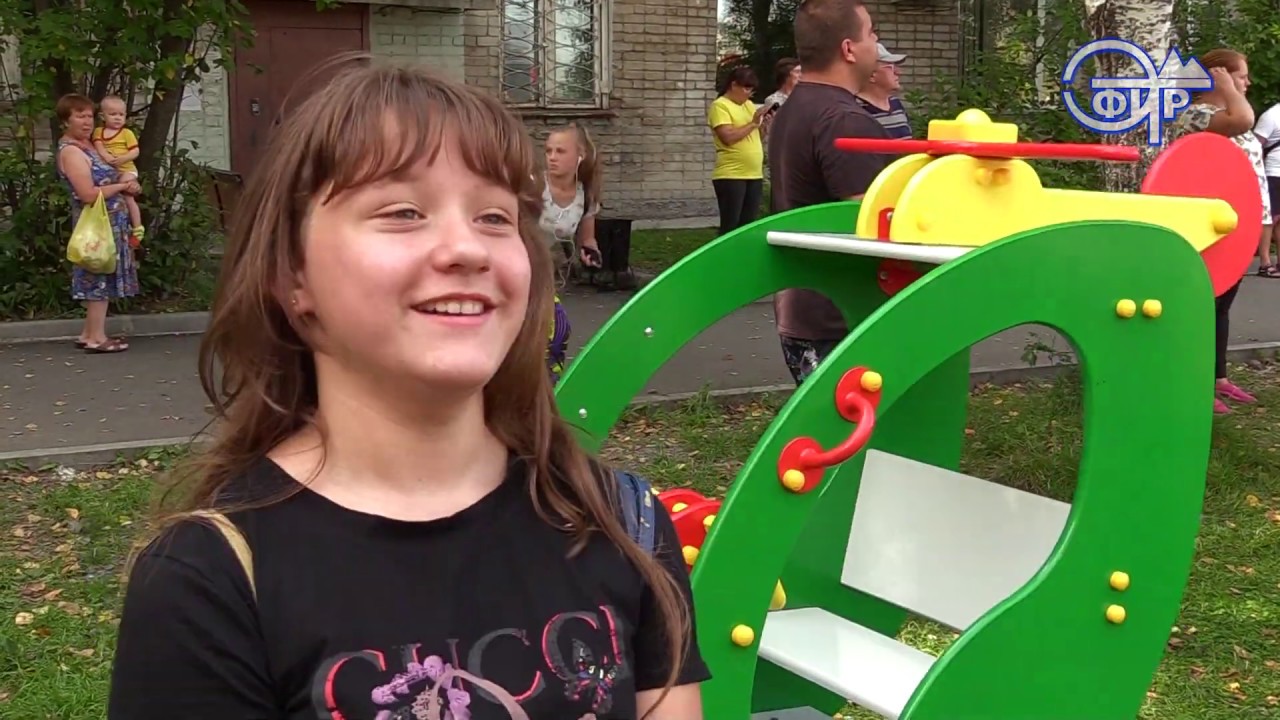 #таштагол#новости#эфирт Сразу две детские площадки открыли в ...