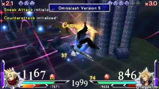 Dissidia 012 Online: KH Cloud (GenRyoken) vs AC Cloud (RivalStrife)