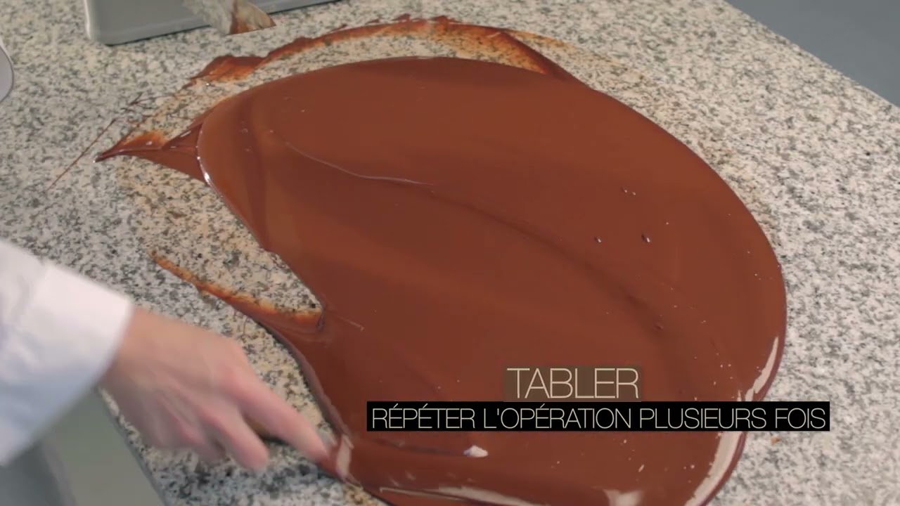 Tempérer la couverture - Méthode de tablage