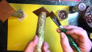 Scroll process video 2, the finishing of the scroll :)