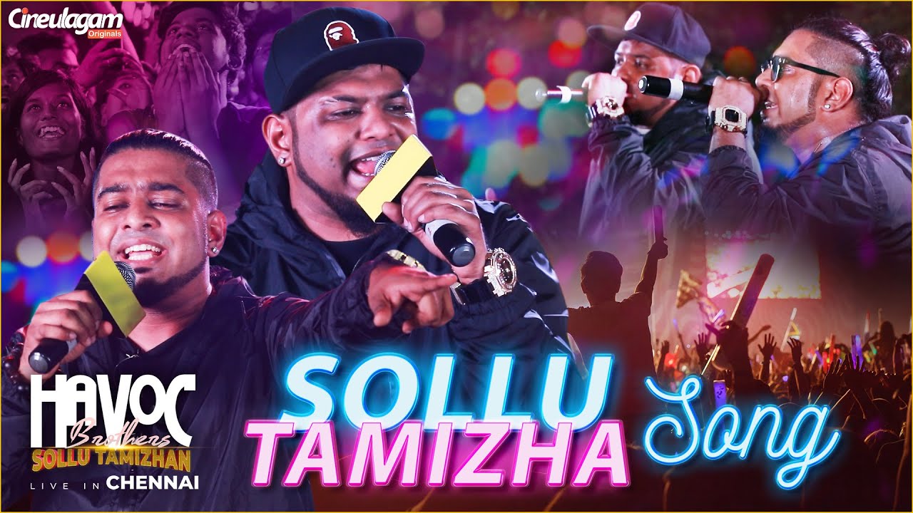 Sollu Tamizhan Song Somberi Live Performance  Havoc Brothers Live in Chennai