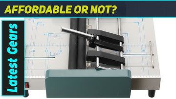 ECUTEE A3 Folding Binding Machine: Best for Professional Booklets