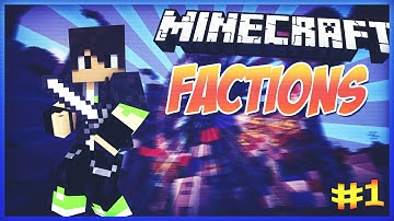 Minecraft Factions: Ep. 1 - An Epic Obsidian Base!
