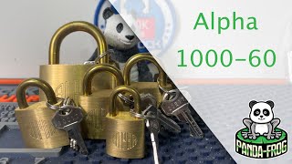 (ENG-273) Lockpicking - Picking the Japanese Alpha 1000-60 Padlock