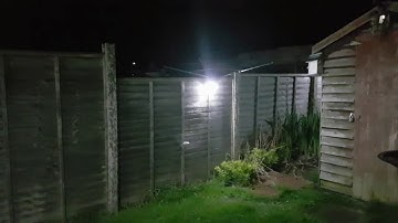 Mpow solar motion sensor light 20 LED