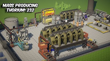 Thorium 232 Production - Actinide Processing Plant - HBMs Nuclear Tech Mod