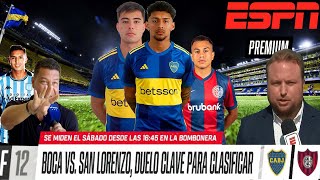 🔥MEDINA regresa💙💛💙BOCA vs SAN LORENZO🗣️Battaglia vs Almendra🥶♟️Martinez mete CAMBIOS