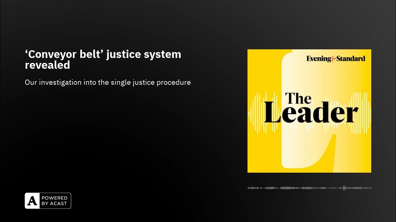 ‘Conveyor belt’ justice system revealed