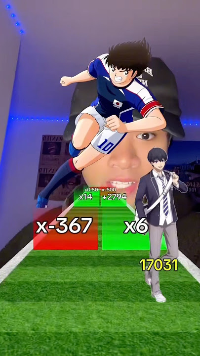 BLUE LOCK ISAGI VS CAPTAIN TSUBASA IMPOSSIBLE FILTER #bluelock