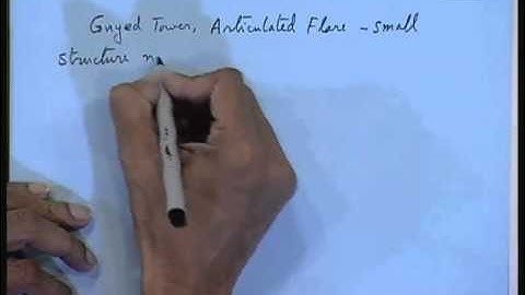 Mod-01 Lec-21 Offshore Structures - III