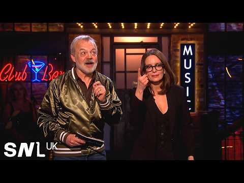 Video till Nu har Saturday Night Live kommit till England