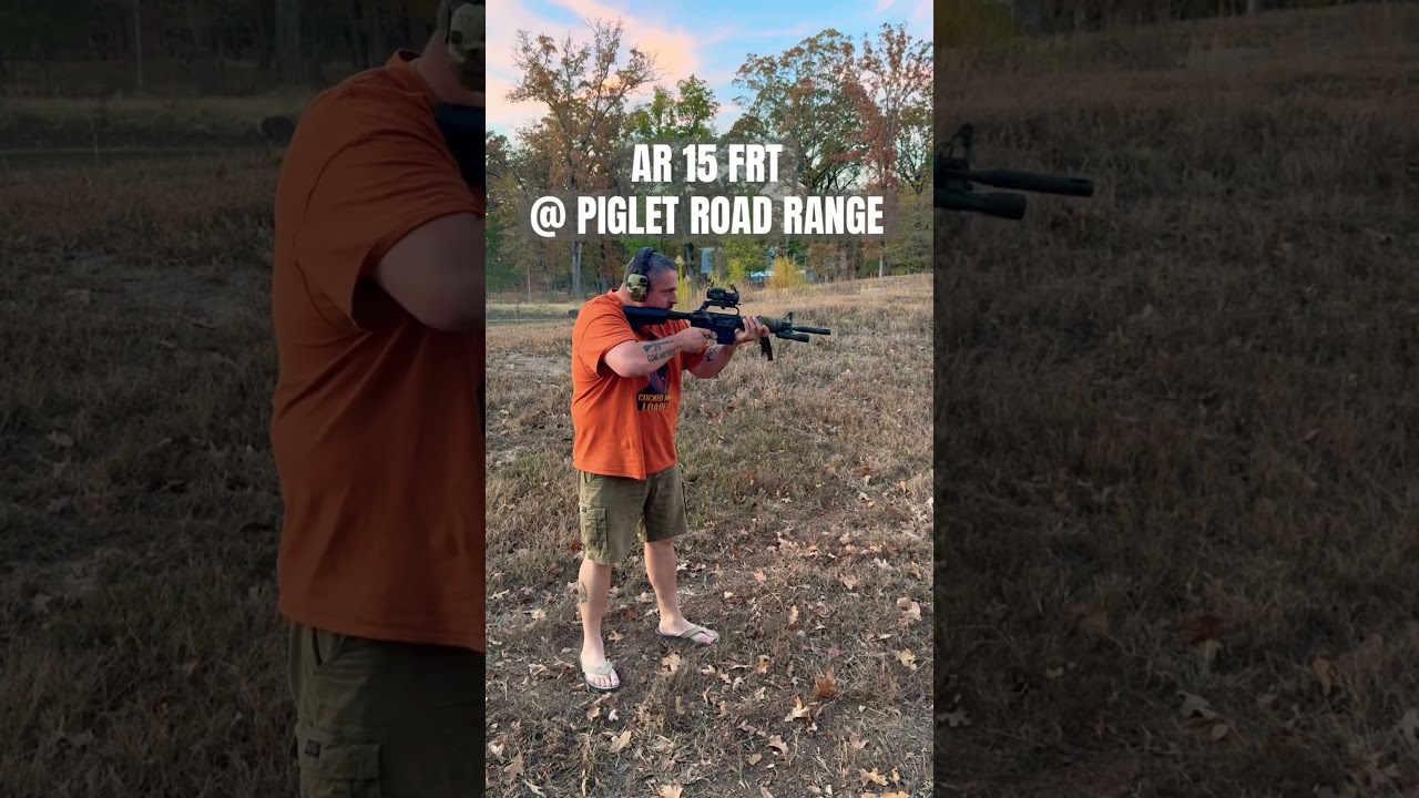 Shooting the AR with an FRT 