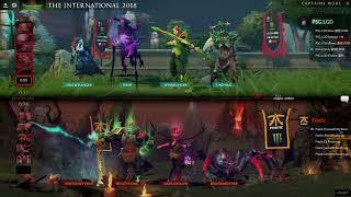 [EN] Fnatic vs PSG.LGD BO2  - The International 2018 Group Stage Day 3