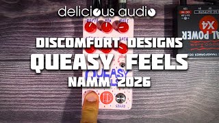 Discomfort Devices - Queasy Feels | NAMM 2026
This video was shot at the NAMM 2026 Show for http://Delicious-Audio.com inside our Stompbox Booth at no charge to the manufacturer.
A big Thank You to our sponsors:
Voodoo Lab (Power Supplier) http://voodoolab.com/
Reverend Guitars https://reverendguitars.com/
BOSS (Katana Artist Combo V3) https://www.boss.info/global/products/katana_artist_gen_3/ Discomfort Devices - Queasy Feels | NAMM 2026