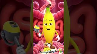 🍍 Brave Pineapple Cleans the Human Gut! 🤯 | Pixar Style 3D Animation | Funny & Satisfying AI Short